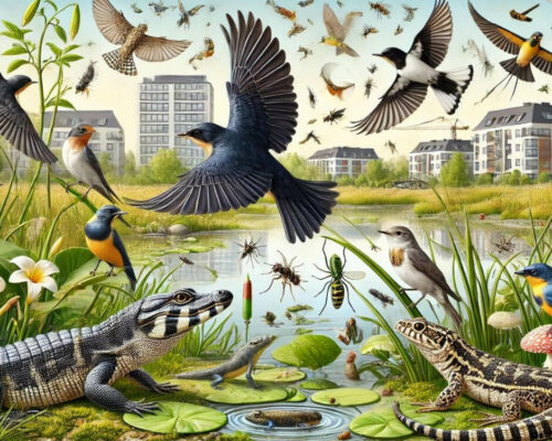'I Predatori delle Zanzare: Nemici Naturali delle Zanzare